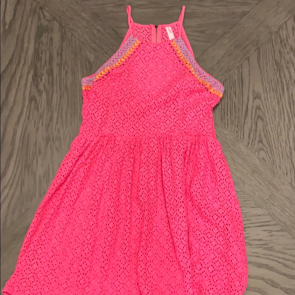 Pink summer dress